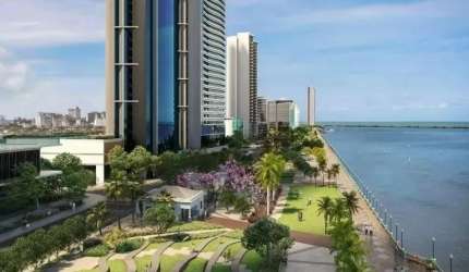 CNN - Cais Avenida Moura Dubeux: a partir de 118m², 3 e 4 Suítes com Vista Para o Mar e Lazer Completo