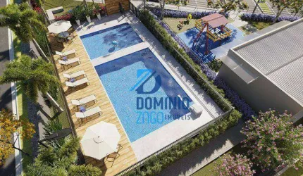 Apartamento com 2 dormitórios à venda, 41 m² por R$ 189.400,00 - Jardim do Lago - Uberaba/MG
