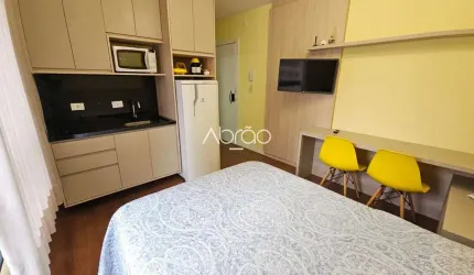 Apartamento studio mobiliado para alugar no Batel - Easy Life Emiliano, Curitiba - 19 m² | Ref. 507