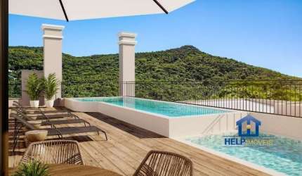 Apartamento com 2 quartos à venda na Rodovia Virgílio Várzea, 01, Saco Grande, Florianópolis por R$ 982.390