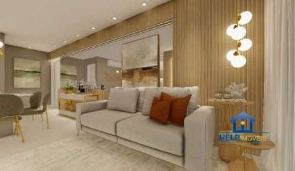 Apartamento com 2 quartos à venda na Rua Gregório Felipe, 195, Barreiros, São José por R$ 605.734