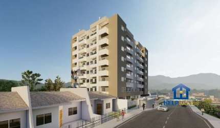 Apartamento com 2 quartos à venda na Rua Zigomar Georgina de Souza Silva, 01, Areias, São José por R$ 445.592