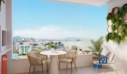 Apartamento com 2 quartos à venda na Rua Manoel Loureiro, 330, Barreiros, São José por R$ 530.792