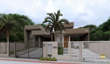 Casa com 3 dormitórios à venda no Cedro Alto - Brusque/SC