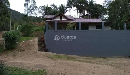 Sítio com 2 dormitórios à venda, 2000 m² por R$ 585.000,00 - Limeira - Brusque/SC