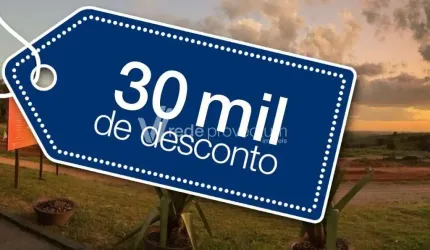 Terreno à venda na Avenida Milton Fortunato Guglielminet, 1000, Colinas do Castelo, Jaguariúna por R$ 320.000