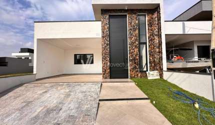 Casa em condomínio fechado com 3 quartos à venda na Avenida Luiz Greco, 600, Vila Monte Alegre, Paulínia, 150 m2 por R$ 860.000
