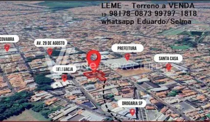 Terreno comercial à venda na Luís Clemente Sampaio, 158, Centro, Leme por R$ 4.500.000