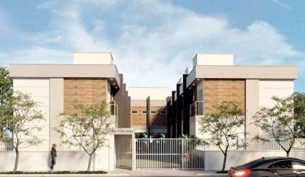 Casa de condomínio à venda em Palhoça, Nova Palhoça, com 2 quartos, 95,83m²