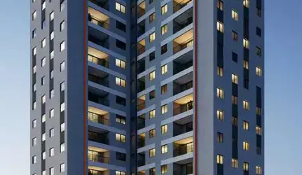 Apartamento à venda em São Paulo, Vila Romana, com 2 quartos, 35,13m²