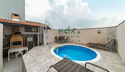 Belíssima Cobertura Duplex à venda , 3 dormitórios , 2 salas e 3 vagas de garagem na Vila Formosa