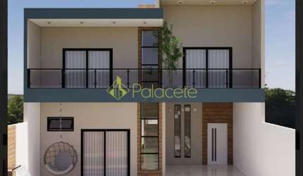 Casa à venda 3 Quartos, 1 Suite, 2 Vagas, 175.06M², Res. Santa Clara, Pindamonhangaba - SP
