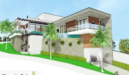 Casa à venda 3 Quartos, 3 Suites, 4 Vagas, 489M², Village Mantiqueira, Guaratinguetá - SP