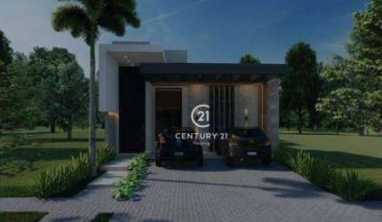 Casa com 3 dormitórios à venda, 140 m² por R$ 1.100.000,00 - Residencial Terras da Estância - Ala do Bosque - Paulínia/SP