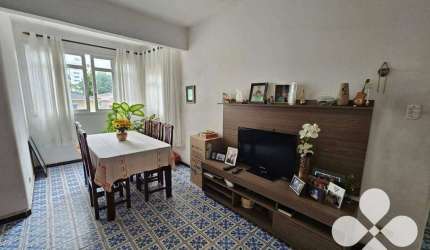 Apartamento com 2 dormitórios à venda, 114 m² por R$ 430.000,00 - Aparecida - Santos/SP
