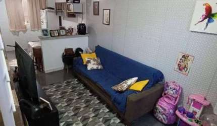 Sobrado com 2 dormitórios à venda por R$ 265.000,00 - Catiapoã - São Vicente/SP