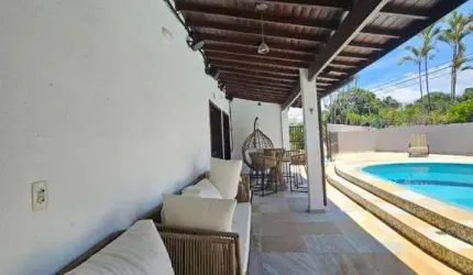 Casa com 4 dormitórios, 420 m² - venda por R$ 2.300.000 ou aluguel por R$ 8.925/mês - Bairro São Lourenço - Bertioga/SP