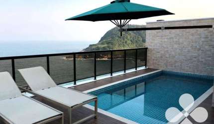 Cobertura com 3 dormitórios à venda, 185 m² por R$ 1.950.000 - Guarujá/São Paulo