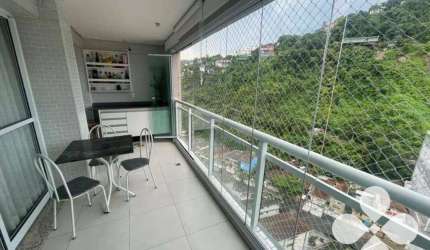 Apartamento com 3 dormitórios à venda, 98 m² por R$ 920.000,00 - José Menino - Santos/SP