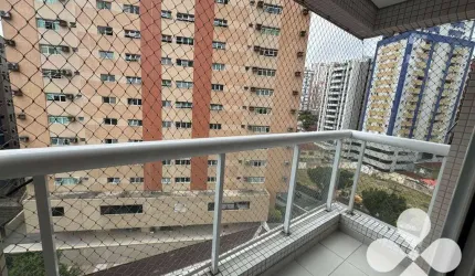 Apartamento com 3 dormitórios para alugar, 100 m² por R$ 7.200,00/mês - Boqueirão - Santos/SP