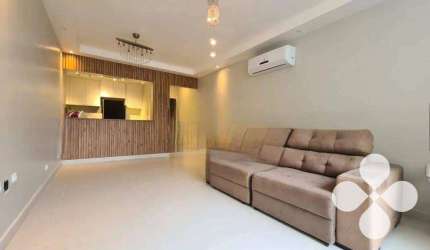 Excelente apartamento de 2 suites, à 150 m da Praia-Pompéia!