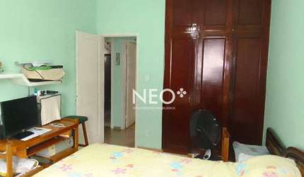 Apartamento com 2 dormitórios à venda, 84 m² por R$ 300.000,00 - Encruzilhada - Santos/SP