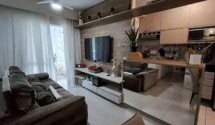Apartamento com 2 dormitórios à venda, 64 m² por R$ 640.000,00 - Marapé - Santos/SP