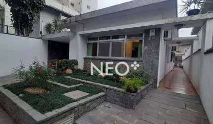 Casa com 4 dormitórios para alugar, 167 mês - Embaré - Santos/SP