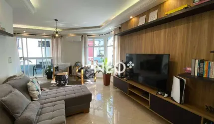Apartamento com 3 dormitórios, 161 m² - venda por R$ 1.450.000,00 ou aluguel por R$ 10.000,00/mês - Pompéia - Santos/SP
