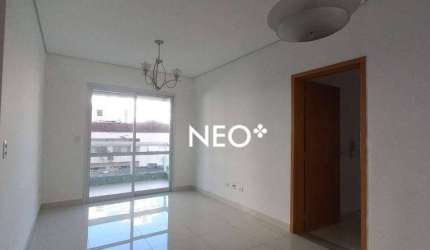 Apartamento com 2 dormitórios para alugar, 81 m² por R$ 4.700,00/mês - Boqueirão - Santos/SP