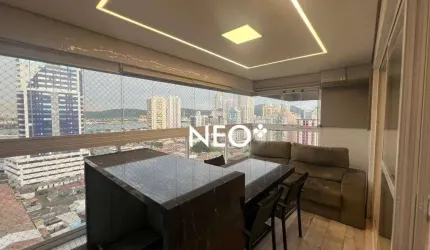 Apartamento com 3 dormitórios para alugar, 111 m² por R$ 9.800,00/mês - Ponta da Praia - Santos/SP
