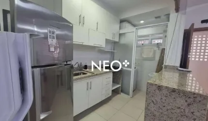 Studio com 1 dormitório para alugar, 44 m² por R$ 3.500,00/mês - Boqueirão - Santos/SP