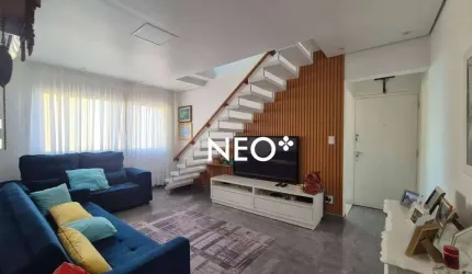 Cobertura com 3 dormitórios à venda, 178 m² por R$ 1.800.000,00 - Aparecida - Santos/SP