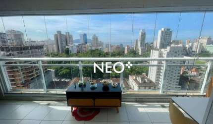 Apartamento com 3 dormitórios à venda, 98 m² por R$ 990.000,00 - Marapé - Santos/SP