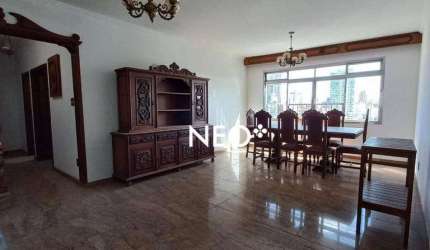 Cobertura com 3 dormitórios à venda, 268 m² por R$ 1.500.000,00 - Ponta da Praia - Santos/SP