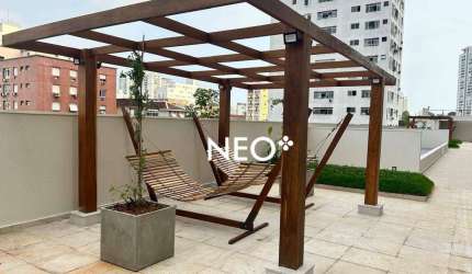 Apartamento com 2 dormitórios para alugar, 64 m² por R$ 4.000,00/mês - Marapé - Santos/SP