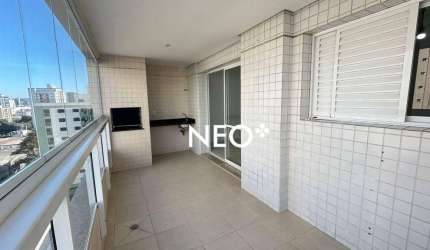 Apartamento com 3 dormitórios para alugar, 92 m² por R$ 5.300,00/mês - Ponta da Praia - Santos/SP