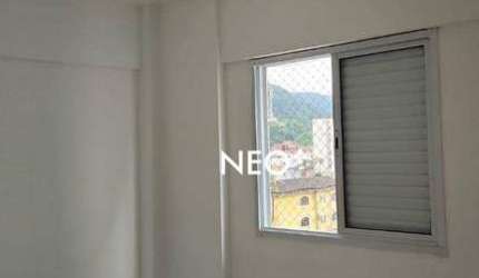 Apartamento com 1 dormitório para alugar, 53 m² por R$ 1.800,00/mês - Vera Cruz - Mongaguá/SP