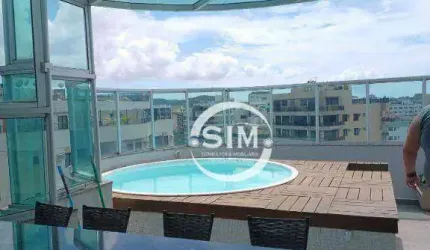 Cobertura com 3 dormitórios à venda, 165 m² no Braga - Cabo Frio/RJ