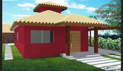 Casa com 3 dormitórios à venda, 130 m² por R$ 850.000,00 - Baia Formosa - Armação dos Búzios/RJ