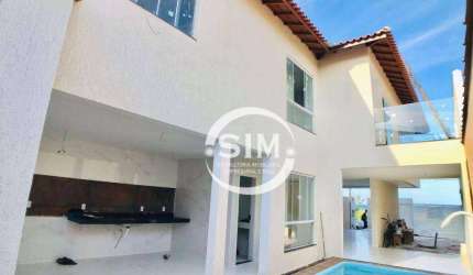 Casa com 4 dormitórios à venda, 100 m² por R$ 1.150.000,00 - Foguete - Cabo Frio/RJ