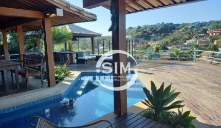 Casa com 6 dormitórios à venda, 301 m² no Loteamento Sitio do Campinho - Armação dos Búzios/RJ