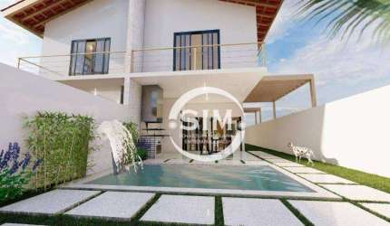 Casa com 4 dormitórios à venda, 155 m² por R$ 1.080.000,00 - Foguete - Cabo Frio/RJ
