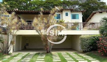 Casa com 4 dormitórios à venda, 229 m²  em Geribá - Armação dos Búzios/RJ