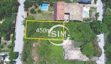 Terreno à venda, 450 m² - Baia Formosa - Armação dos Búzios/RJ