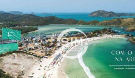 Cobertura com 1 dormitório à venda, 18 m² por R$ 640.000,00 - Passagem - Cabo Frio/RJ