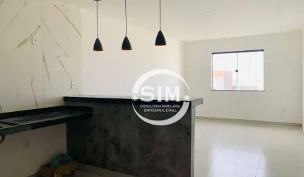 Apartamento com 2 dormitórios para alugar, 65 m² por R$ 2.900,00/mês - Novo Portinho - Cabo Frio/RJ