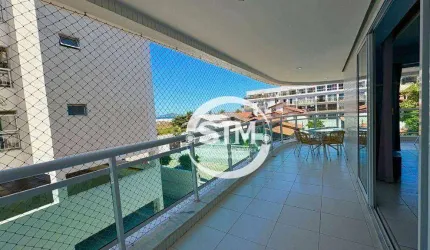 Apartamento com 3 dormitórios à venda, 143 m² por R$ 1.500.000,00 - Praia do Forte - Cabo Frio/RJ