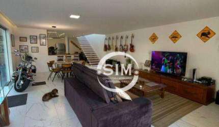 Casa com 3 dormitórios à venda, 180 m² por R$ 1.400.000,00 - Novo Portinho - Cabo Frio/RJ