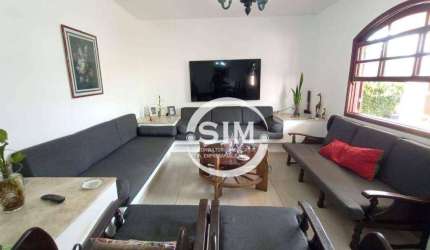 Casa com 5 dormitórios, 250 m² - venda por R$ 1.345.000,00 ou aluguel por R$ 6.300,00/mês - Foguete - Cabo Frio/RJ